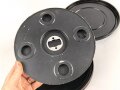 Tonrolle in Verpackung für Tonschreiber d " Dora" der Wehrmacht. Originallack, ungereinigt
