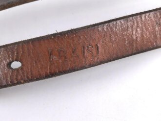 Luftwaffe Koppeltragegestell, frühes Stück mit Aluminiumbeschlägen, Kammerstück von 1939, ungeschwärztes Stück