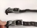 Luftwaffe Koppeltragegestell, frühes Stück mit Aluminiumbeschlägen, Kammerstück von 1939, ungeschwärztes Stück