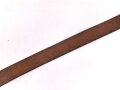 Luftwaffe , Koppel für Mannschaften. Aluminiumschloss mit Lederzunge von 1938. Zugehöriger, ungeschwärzter Koppelriemen, ebenfalls von 1938. Gesamtlänge 102cm