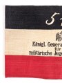 Armbinde " Königl. Generalkommissariat für die militärische Jugendvorbereitung"