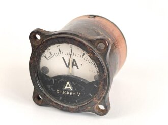 Luftwaffe , elektrischer Strom- und Spannungsmesser,...