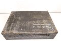 Luftwaffe, Transportkasten Modell für Fliegererkennungsdienst Fl Üb 94-003. Originallack, grob gereinigt. maße 54 x 77 x 20
