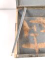 Luftwaffe, Transportkasten Modell für Fliegererkennungsdienst Fl Üb 94-003. Originallack, grob gereinigt. maße 54 x 77 x 20