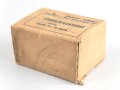 Luftwaffe,  Einbaudruckknopf Fl.E 583601. Ungebraucht, im originalen Umkarton. So in Bf109 verbaut