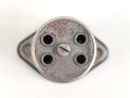Luftwaffe,  Einbaudruckknopf Fl.E 583601. Ungebraucht, im originalen Umkarton. So in Bf109 verbaut