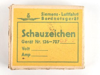 Luftwaffe, Gitterschauzeichen Fl 32525-4, ungebraucht, in der originalen Umverpackung