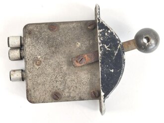 Luftwaffe, Luftschrauben Verstellschalter 9-9502 B. Originallack, Funktion nicht geprüft