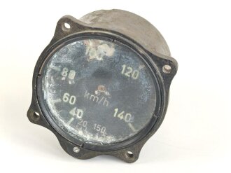 Luftwaffe Fahrtmesser, grob gereinigter Boden- oder...