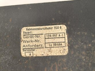 Luftwaffe, Rahmensteuerschalter RSS 8, Ln 28664