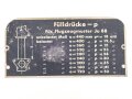 Luftwaffe, Aluminiumtafel " Fülldrücke für Flugzeugmuster Ju88" 52 x 104mm