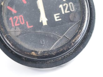 Luftwaffe, Strommesser mit Innenbeleuchtung Fl 32509-3. Funktion nicht geprüft