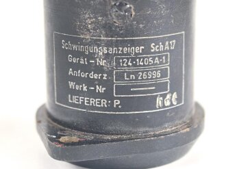 Luftwaffe Schwingungsanzeiger SchA 17, Ln 26996, u.a. für FuG16, Funktion nicht geprüft