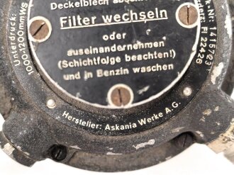 Luftwaffe Wendehorizont FL 22426, Funktion nicht geprüft, Innenteil träge beweglich