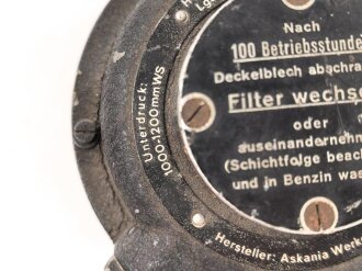 Luftwaffe Wendehorizont FL 22426, Funktion nicht geprüft, Innenteil träge beweglich