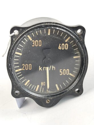 Luftwaffe Fahrtmesser Fl 22230, Funktion nicht geprüft