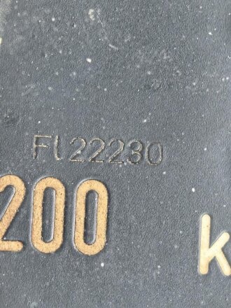 Luftwaffe Fahrtmesser Fl 22230, Funktion nicht geprüft