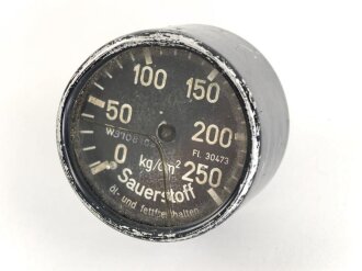 Luftwaffe, Sauerstoffdruckmesser Fl 30473, Funktion nicht...
