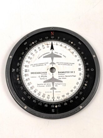 Luftwaffe, Dreieckrechner DR2 , FL Nummer 23825,...
