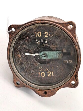 Luftwaffe Variometer, guter Boden - oder Wasserfund.