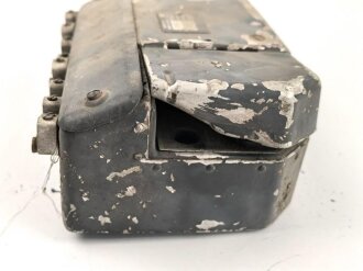Luftwaffe , Schalt- und Verteilerkasten SVK   2-17. Anfordererzeichen Fl 47261. Michel Werke Augsburg. Ungereinigter Dachbodenfund