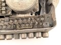 Luftwaffe , Schalt- und Verteilerkasten SVK   2-17. Anfordererzeichen Fl 47261. Michel Werke Augsburg. Ungereinigter Dachbodenfund