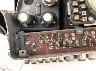 Luftwaffe , Schalt- und Verteilerkasten SVK   2-17. Anfordererzeichen Fl 47261. Michel Werke Augsburg. Ungereinigter Dachbodenfund
