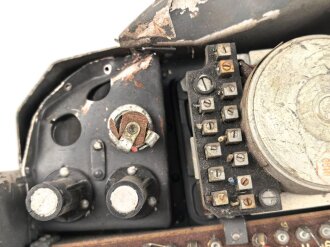 Luftwaffe , Schalt- und Verteilerkasten SVK   2-17. Anfordererzeichen Fl 47261. Michel Werke Augsburg. Ungereinigter Dachbodenfund