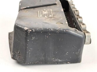 Luftwaffe , Schalt- und Verteilerkasten SVK   2-17. Anfordererzeichen Fl 47261. Michel Werke Augsburg. Ungereinigter Dachbodenfund
