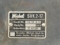 Luftwaffe , Schalt- und Verteilerkasten SVK   2-17. Anfordererzeichen Fl 47261. Michel Werke Augsburg. Ungereinigter Dachbodenfund