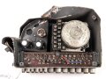Luftwaffe , Schalt- und Verteilerkasten SVK   2-17. Anfordererzeichen Fl 47261. Michel Werke Augsburg. Ungereinigter Dachbodenfund