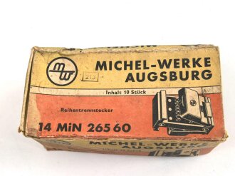 Luftwaffe , 10 Stück Reihentrennstecker " 14...