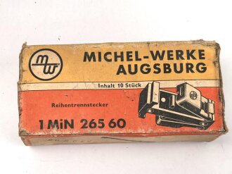 Luftwaffe , 10 Stück Reihentrennstecker " 1 MIN...