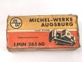 Luftwaffe , 10 Stück Reihentrennstecker " 1 MIN 265 60" in originaler Umverpackung der " Michel-Werke Augsburg"  Ungereinigter Dachbodenfund
