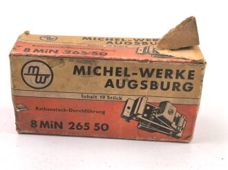 Luftwaffe , 10 Stück Reihensteckdurchführung...