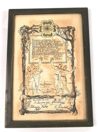 Österreich 1. Weltkrieg, Kleine Gedenktafel datiert...