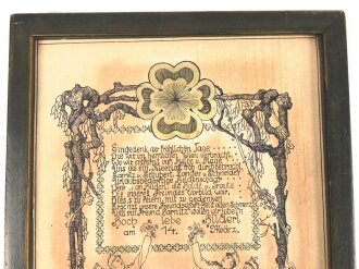 Österreich 1. Weltkrieg, Kleine Gedenktafel datiert...