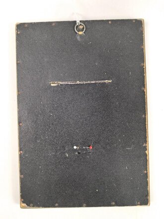 Österreich 1. Weltkrieg, Kleine Gedenktafel datiert 1916, Maße des Rahmen 14,5 x 20,5c,