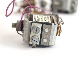 Luftwaffe , Magnetschalter SSM 57 LSK , Hersteller Michel Werke Augsburg. Sie erhalten ein ( 1 ) Stück aus Dachbodenfund