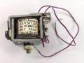 Luftwaffe , Magnetschalter SSM 57 LSK , Hersteller Michel Werke Augsburg. Ein original verpacktes Stück aus Dachbodenfund