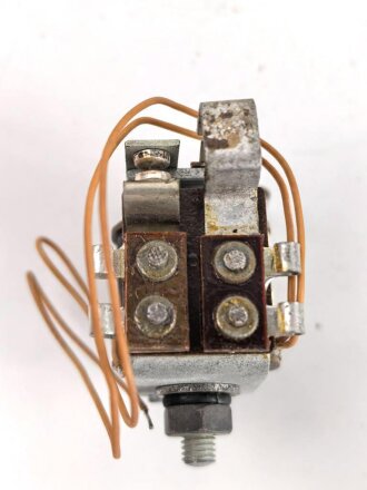 Luftwaffe , Magnetschalter SSM 57 LSK , Hersteller Michel Werke Augsburg. Ein original verpacktes Stück aus Dachbodenfund