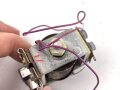 Luftwaffe , Magnetschalter SSM 57 LSK , Hersteller Michel Werke Augsburg. Ein original verpacktes Stück aus Dachbodenfund