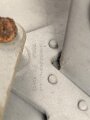 Luftwaffe Flugzeugsitz aus Leichtmetall. Gestrahlt und zum Teil lackiert, der Boden gespachtelt. Für mich leider nicht konkret Zuzuordnen