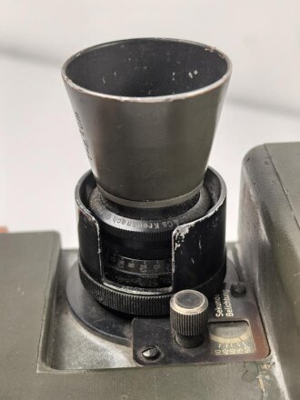 Siemens Kamera Flakaufnahmekammer 40 zur Anzeige-Dokumentation beim Flakschießen ( Flak-Schmalfilm-Gerat ) Originallack, Funktion nicht geprüft