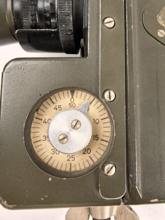 Siemens Kamera Flakaufnahmekammer 40 zur Anzeige-Dokumentation beim Flakschießen ( Flak-Schmalfilm-Gerat ) Originallack, Funktion nicht geprüft
