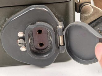 Siemens Kamera Flakaufnahmekammer 40 zur Anzeige-Dokumentation beim Flakschießen ( Flak-Schmalfilm-Gerat ) Originallack, Funktion nicht geprüft