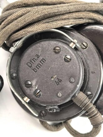 Doppelfernhörer a datiert 1944. Guter Gesamtzustand, Funktion nicht geprüft