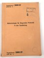 Fluglehrbuch: AFM 105-5 "Meteorologie für fliegendes Personal in der Ausbildung" 208 Seiten, über DIN A4. Stempel der " Lehr und Versuchs Staffel 1958"