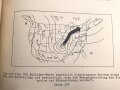 Fluglehrbuch: AFM 105-5 "Meteorologie für fliegendes Personal in der Ausbildung" 208 Seiten, über DIN A4. Stempel der " Lehr und Versuchs Staffel 1958"