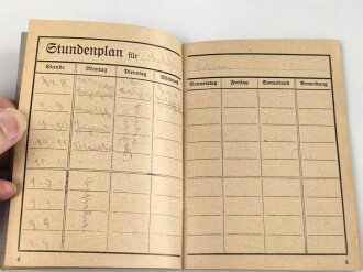 "Merkbuch 1936" einer Angehörigen im BDM., DIN A6